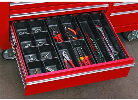 metal tool box trays|best tool box drawer organizers.